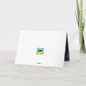 Wasserfall - Ihre Botschaft im Inneren Karte (Rückseite)