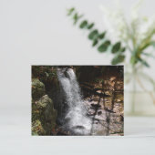 Wasserfall im Blauen Ridge Postkarte (Stehend Vorderseite)