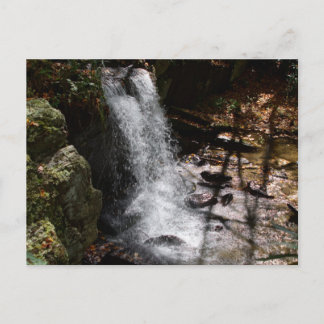 Wasserfall im Blauen Ridge Postkarte