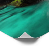 Wasserfall im Dschungel | Phu Tub Berk Mountain Poster (Ecke)
