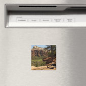 Wasserfall im Emerald Pools im Zion Nationalpark Magnet (In Situ (Geschirrspüler))