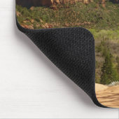 Wasserfall im Emerald Pools im Zion Nationalpark Mousepad (Ecke)