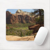 Wasserfall im Emerald Pools im Zion Nationalpark Mousepad (Mit Mouse)