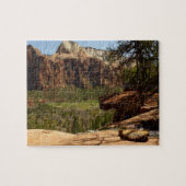 Wasserfall im Emerald Pools im Zion Nationalpark Puzzle (Horizontal)