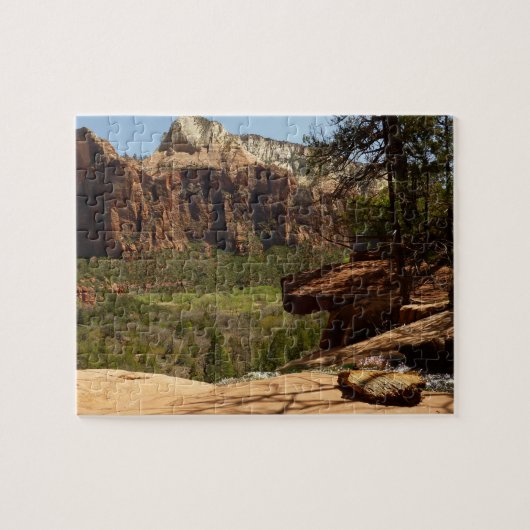 Wasserfall im Emerald Pools im Zion Nationalpark Puzzle (Horizontal)