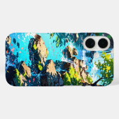 Wasserfall im Frühjahrswald Case-Mate iPhone Hülle (Rückseite (Horizontal))