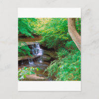 Wasserfall im Gestank Staat Park Illinois