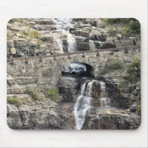 Wasserfall im Glacier Nationalpark Mousepad