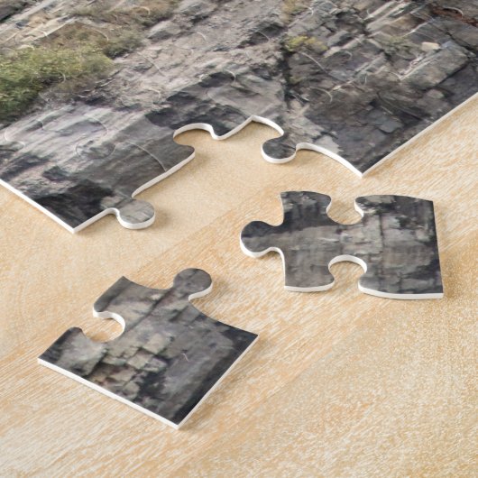 Wasserfall im Glacier Nationalpark Puzzle (Seite)