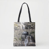 Wasserfall im Glacier Nationalpark Tasche (Vorderseite)