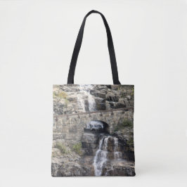 Wasserfall im Glacier Nationalpark Tasche