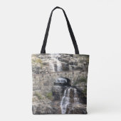 Wasserfall im Glacier Nationalpark Tasche (Rückseite)