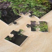 Wasserfall im Grünen, China Puzzle (Seite)