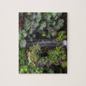 Wasserfall im Grünen, China Puzzle (Vertikal)