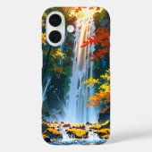 Wasserfall im Herbst Case-Mate iPhone Hülle (Rückseite)