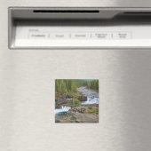 Wasserfall im kanadischen Felsgebirge Magnet (In Situ (Geschirrspüler))