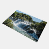 Wasserfall im Krka Nationalpark - Dalmatien, Kroat Fußmatte (Schrägansicht)