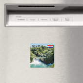 Wasserfall im Krka Nationalpark - Dalmatien, Kroat Magnet (In Situ (Geschirrspüler))