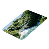 Wasserfall im Krka Nationalpark - Dalmatien, Kroat Magnet (Linke Seite)