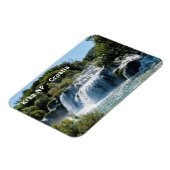 Wasserfall im Krka Nationalpark - Dalmatien, Kroat Magnet (Linke Seite)