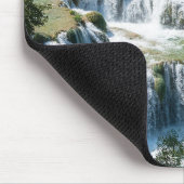 Wasserfall im Krka Nationalpark - Dalmatien, Kroat Mousepad (Ecke)