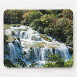 Wasserfall im Krka Nationalpark - Dalmatien, Kroat Mousepad