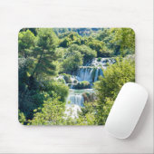 Wasserfall im Krka Nationalpark - Dalmatien, Kroat Mousepad (Mit Mouse)