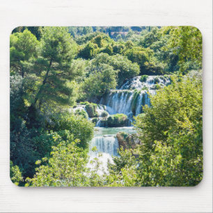Wasserfall im Krka Nationalpark - Dalmatien, Kroat Mousepad