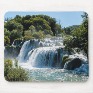 Wasserfall im Krka Nationalpark - Dalmatien, Kroat Mousepad