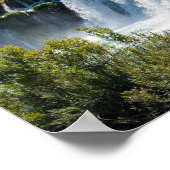 Wasserfall im Krka Nationalpark - Dalmatien, Kroat Poster (Ecke)