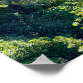 Wasserfall im Krka Nationalpark - Dalmatien, Kroat Poster (Ecke)