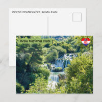 Wasserfall im Krka Nationalpark - Dalmatien, Kroat