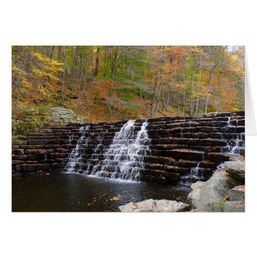 Wasserfall im Laurel Hill Staat Park I (Vorderseite (Horizontal))