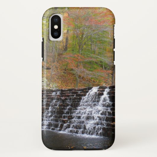 Wasserfall im Laurel Hill Staat Park I Case-Mate iPhone Hülle (Rückseite)
