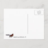 Wasserfall im Laurel Hill Staat Park I Postkarte (Rückseite)