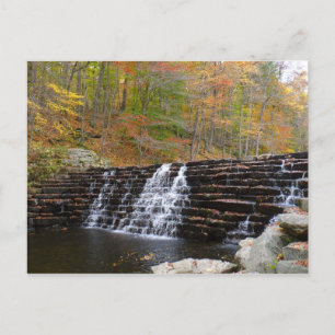 Wasserfall im Laurel Hill State Park I Postkarte