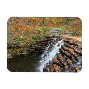 Wasserfall im Laurel Hill State Park II Magnet