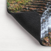 Wasserfall im Laurel Hill State Park II Mousepad (Ecke)