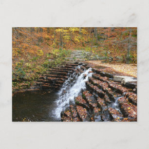 Wasserfall im Laurel Hill State Park II Postkarte