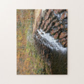 Wasserfall im Laurel Hill State Park II Puzzle (Vertikal)