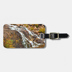 Wasserfall im Nationalpark Grand Teton Gepäckanhänger
