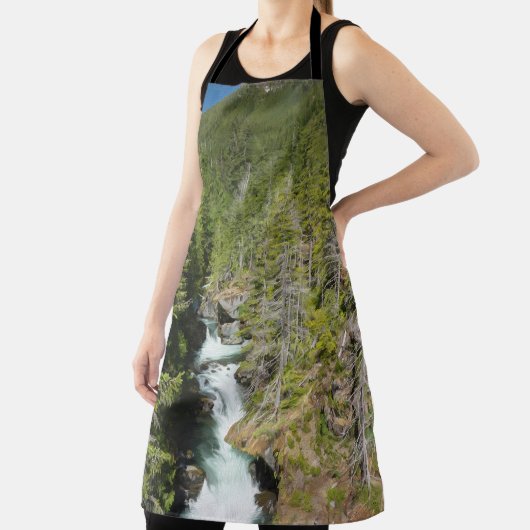 Wasserfall im olympischen Nationalwald Schürze (InSitu)