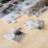 Wasserfall im Regenwald - Puzzle (Seite)