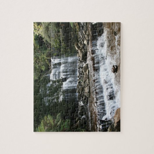 Wasserfall im Regenwald - Puzzle (Vertikal)