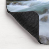Wasserfall im Schaf-Fluss in Rocky Mountains Mousepad (Ecke)