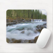 Wasserfall im Schaf-Fluss in Rocky Mountains Mousepad (Mit Mouse)