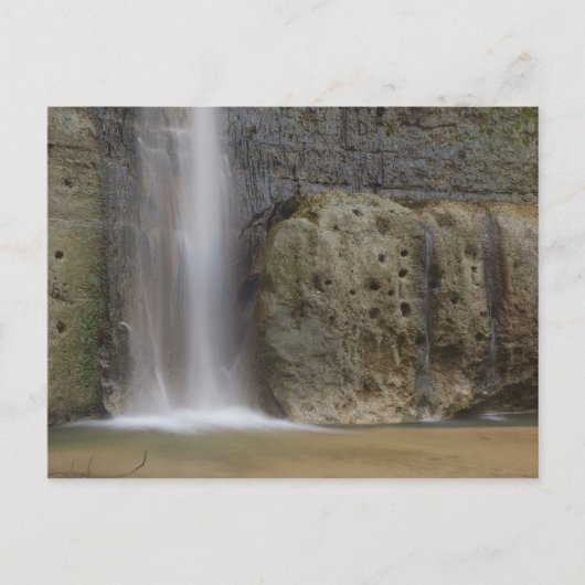 Wasserfall im Verborgenen Wasserfall Postkarte (Vorderseite)