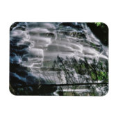 Wasserfall im Wald, Oregon Magnet (Horizontal)