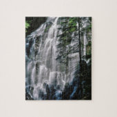 Wasserfall im Wald, Oregon Puzzle (Vertikal)