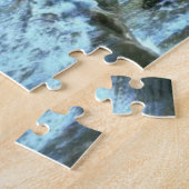 Wasserfall im Wald Puzzle (Seite)